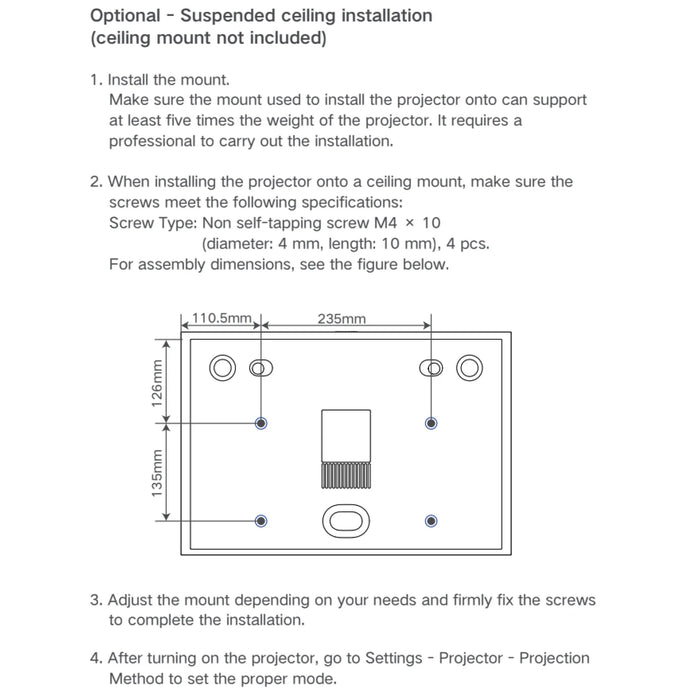 Formovie Cinema Edge 4K UST Projector